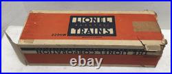 Lionel Prewar O-gauge 2226w Die-cast 12-wheel Whistling Tender With Rough Box