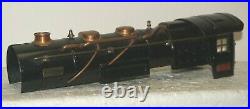 Lionel Prewar O-gauge 260e Steam Locomotive Black Shell With Nice Trim