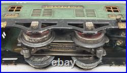 Lionel Prewar O-gauge Set 253 Electric Engine With 607/608 Passenger Cars