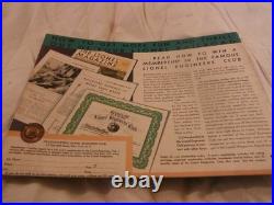 Lionel Prewar Original Consumer Catalog Lot 1930-1937