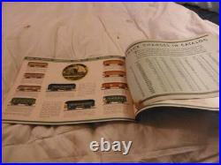 Lionel Prewar Original Consumer Catalog Lot 1930-1937