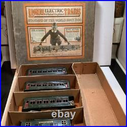 Lionel Prewar Outfit 98 O-gauge Loco 253 #612 Observation 2-#610 Pullman & Box Lionel Prewar Outfit 98 O-gauge Loco 253 #612 Observation 2-#610 Pullman & Box