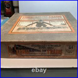 Lionel Prewar Outfit 98 O-gauge Loco 253 #612 Observation 2-#610 Pullman & Box