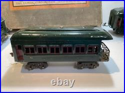 Lionel Prewar Outfit 98 O-gauge Loco 253 #612 Observation 2-#610 Pullman & Box