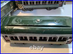 Lionel Prewar Outfit 98 O-gauge Loco 253 #612 Observation 2-#610 Pullman & Box