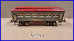 Lionel Prewar Passenger Cars 600 Pullman 601 Observation 602 Baggage