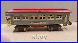 Lionel Prewar Passenger Cars 600 Pullman 601 Observation 602 Baggage