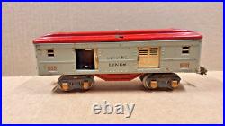 Lionel Prewar Passenger Cars 600 Pullman 601 Observation 602 Baggage