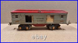 Lionel Prewar Passenger Cars 600 Pullman 601 Observation 602 Baggage