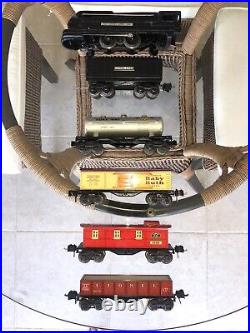 Lionel Prewar Set 1688-Torpedo-Whistle4-Cars Rewired-Tuned-Detailed-See Photos