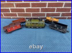 Lionel Prewar Set, 254E & 5 Cars, 2657 2654 2953 2652 3651 Runs Great & Lights