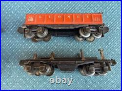 Lionel Prewar Set, 254E & 5 Cars, 2657 2654 2953 2652 3651 Runs Great & Lights