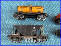 Lionel Prewar Set, 254E & 5 Cars, 2657 2654 2953 2652 3651 Runs Great & Lights