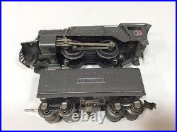 Lionel Prewar Set 259E Steam Engine and 6 Freight Cars O Gauge / 027