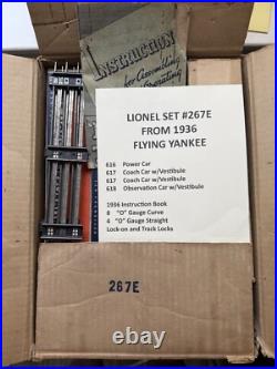 Lionel Prewar Set 267E, goes forward and backwards, the horn works