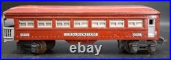 Lionel Prewar Set 2- 2642 Pullman & 2643 Observation Set O Gauge Vinatge