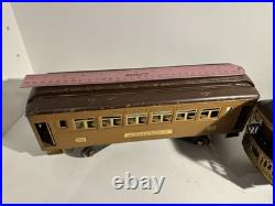Lionel Prewar Sg Passenger Cars 309, 312