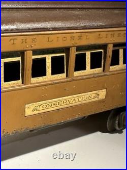 Lionel Prewar Sg Passenger Cars 309, 312