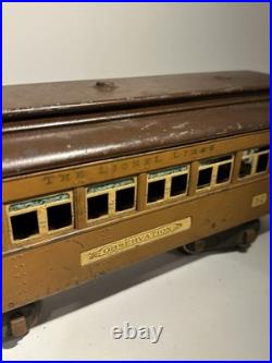 Lionel Prewar Sg Passenger Cars 309, 312