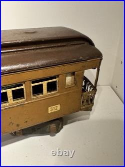 Lionel Prewar Sg Passenger Cars 309, 312