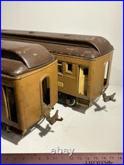 Lionel Prewar Sg Passenger Cars 309, 312