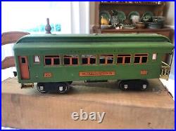 Lionel Prewar Standard 342E Green 318E Locomotive, 309 310 312 Cars Track Extras