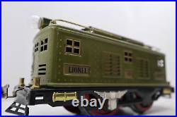 Lionel, Prewar, Standard, 8, Super Motor, Olive, Loco, Fully Serviced, LN/OB