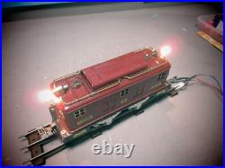 Lionel Prewar Standard Electric set 350 O. B. LOCOMOTIVE #8 + 2 CAR 0. B. + 10 TR