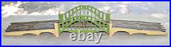 Lionel Prewar Standard Gauge #101 Green/Tan Bridge WithBoth Ramps b2 Lionel Prewar Standard Gauge #101 Green/Tan Bridge WithBoth Ramps b2