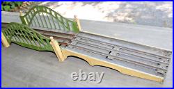 Lionel Prewar Standard Gauge #101 Green/Tan Bridge WithBoth Ramps b2 Lionel Prewar Standard Gauge #101 Green/Tan Bridge WithBoth Ramps b2