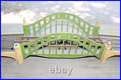 Lionel Prewar Standard Gauge #101 Green/Tan Bridge WithBoth Ramps b2 Lionel Prewar Standard Gauge #101 Green/Tan Bridge WithBoth Ramps b2