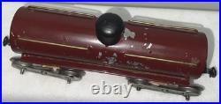 Lionel Prewar Standard Gauge 15 Pennsylvania Tinplate Tank Car Repainted