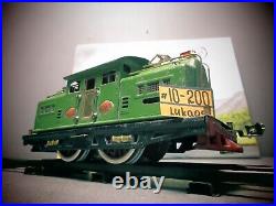 Lionel Prewar Standard Gauge 318E Green Locomotive withSuper Motor TESTED RUNS