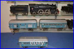 Lionel Prewar Standard Gauge 366 Set 1835L 309 310 312 Blue Silver Passenger Set