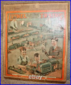 Lionel Prewar Standard Gauge 384E Locomotive Separate Sale Master Carton Set Box