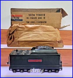 Lionel Prewar Standard Gauge 392W Tender With Box (Missing Whistle) 392 W