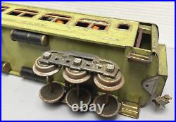 Lionel Prewar Standard Gauge 418 Apple Green Parlor Passenger Car