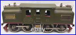 Lionel Prewar Standard Gauge 42 Nyc Locomotive Olive Repainted Works Exc