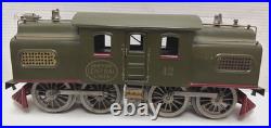 Lionel Prewar Standard Gauge 42 Nyc Locomotive Olive Repainted Works Exc