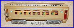 Lionel Prewar Standard Gauge #490 12 Wheel Observation Passenger Car #2 b2 Lionel Prewar Standard Gauge #490 12 Wheel Observation Passenger Car #2 b2