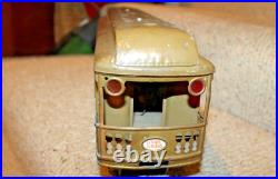 Lionel Prewar Standard Gauge #490 12 Wheel Observation Passenger Car #2 b2 Lionel Prewar Standard Gauge #490 12 Wheel Observation Passenger Car #2 b2