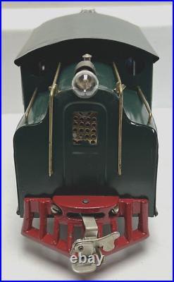 Lionel Prewar Standard Gauge 50 Green Box Cab Engine Nice Restored