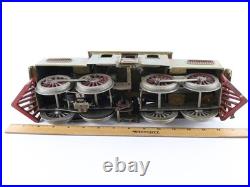 Lionel Prewar Standard Gauge 54 Electric Brass Locomotive Train Car With Track