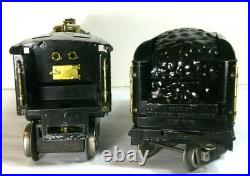 Lionel Prewar Standard Gauge Coal Train #393E/Loco, 3 Hoppers, Caboose/Orig Cond Lionel Prewar Standard Gauge Coal Train #393E/Loco, 3 Hoppers, Caboose/Orig Cond