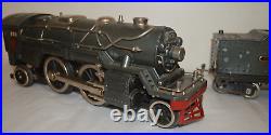 Lionel Prewar Standard Gauge -Gray 385E Steam Loco and Tender