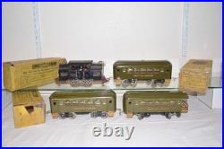 Lionel Prewar Standard Gauge, High Grade, 33, 35 & 36 Set, Boxes, Scarce BCH