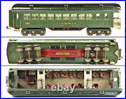 Lionel Prewar Standard Gauge No. 381E State Set with4-Cars 412 413 414 416 1928-35