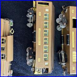 Lionel Prewar Standard Gauge Set 318E Brown 309 310 Baggage 312 Boxed