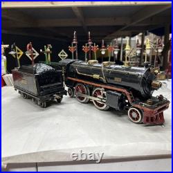 Lionel Prewar Standard Gauge Steam Engine No. 390E And 384t Tender Original Runs