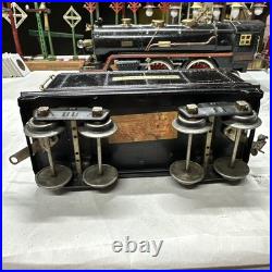 Lionel Prewar Standard Gauge Steam Engine No. 390E And 384t Tender Original Runs